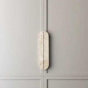 Lo&Co Dot Marble Handle Pull Large | Travertine