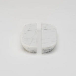 Lo&Co Dot Marble Handle Pull Small | Carrara