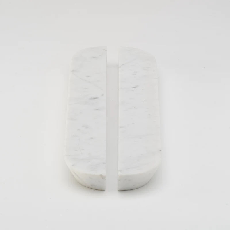 Lo&Co Dot Marble Handle Pull Large | Carrara