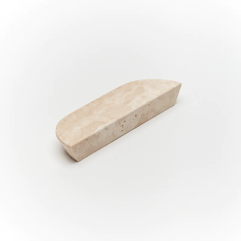 Lo&Co Dot Marble Handle Pull Small | Travertine