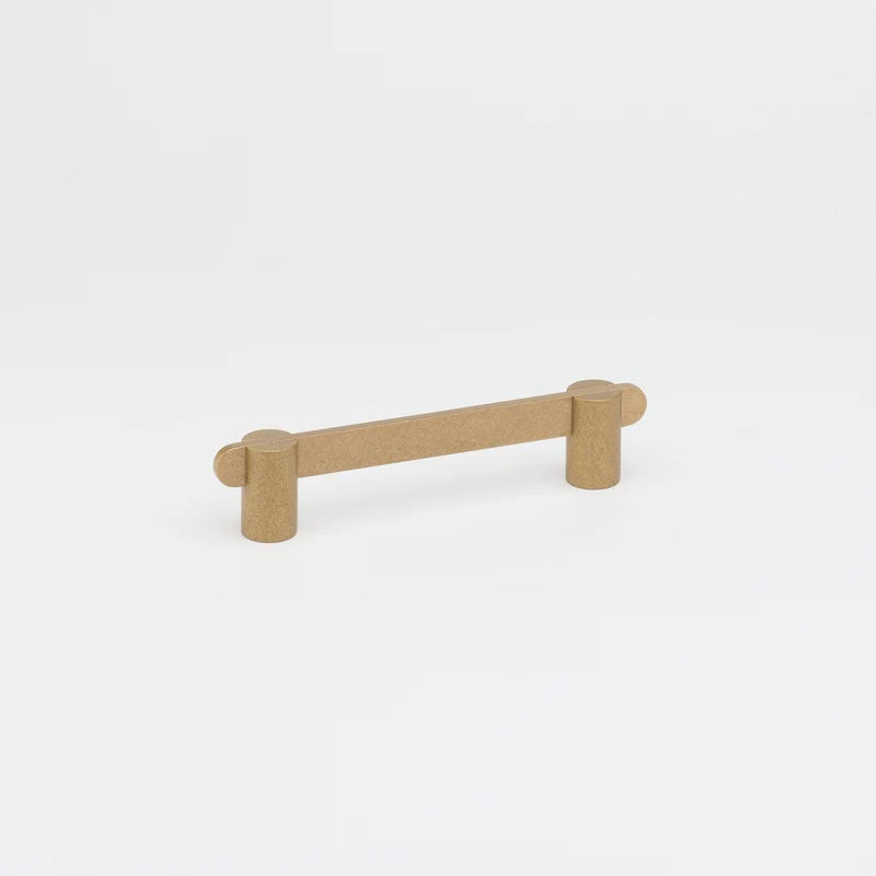 Lo&Co Intersect Pull |Tumbled Brass