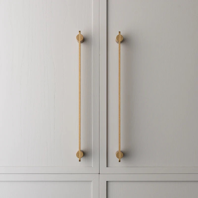 Lo&Co Intersect Pull |Tumbled Brass