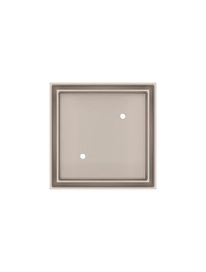 Meir Shower Waste With Tile Insert | Champagne