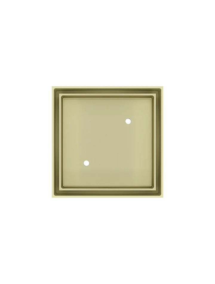 Meir Shower Waste With Tile Insert | Tiger Bronze