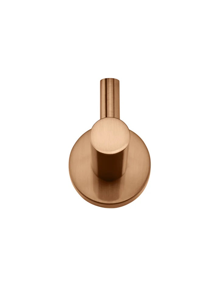 Meir Round Robe Hook | Lustre Bronze