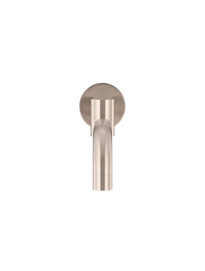 Meir Round Swivel Wall Spout | Champagne