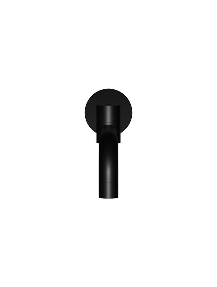 Meir Round Swivel Wall Spout | Matte Black