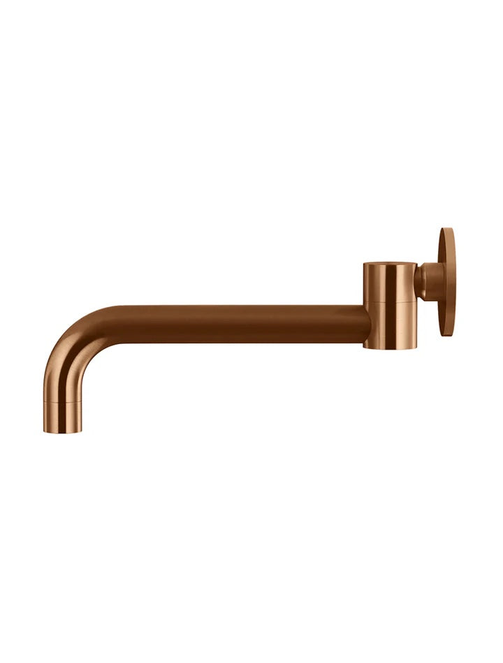 Meir Round Swivel Wall Spout | Lustre Bronze