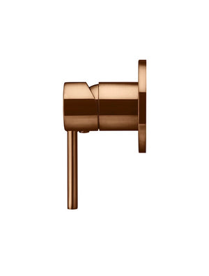 Meir Round Wall Mixer | Lustre Bronze