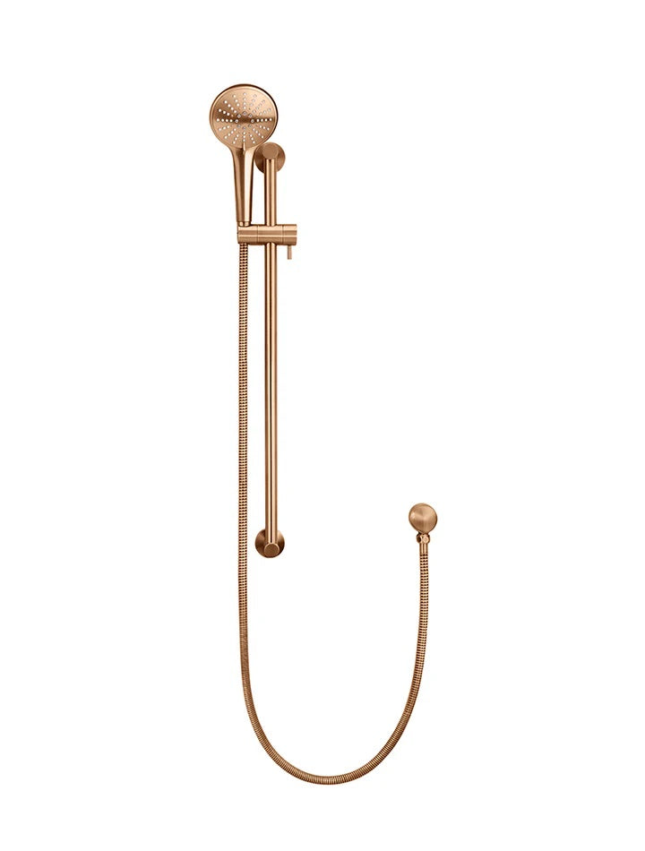 Meir Round 3 Function Slide Shower | Lustre Bronze