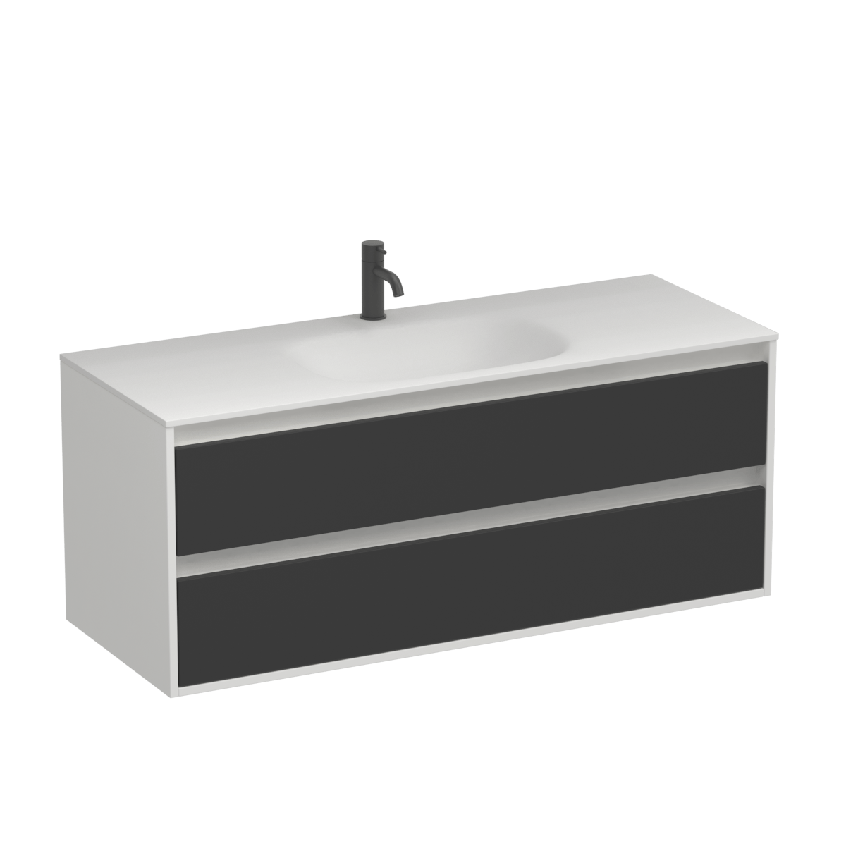 Prava Spio 1200 2 Drawer Vanity