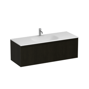 Strata Spio 1200 2 Drawer Vanity Centre Basin