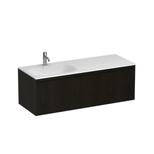 Strata Spio 1200 2 Drawer Vanity Left Basin