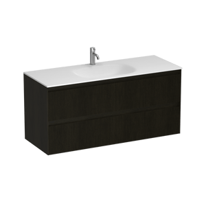 Strata Spio 1200 4 Drawer Vanity Centre Basin