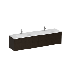 Strata Spio 1800 Double 2 Drawer Vanity