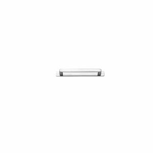 Iver Handles Iver Osaka Cabinet Pull with Backplate | Brushed Chrome | 160mm