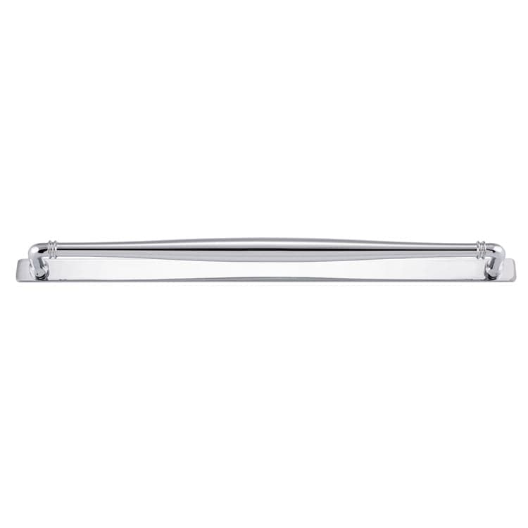 Iver Handles Iver Sarlat Cabinet Pull with Backplate | Polished Chrome | 450mm