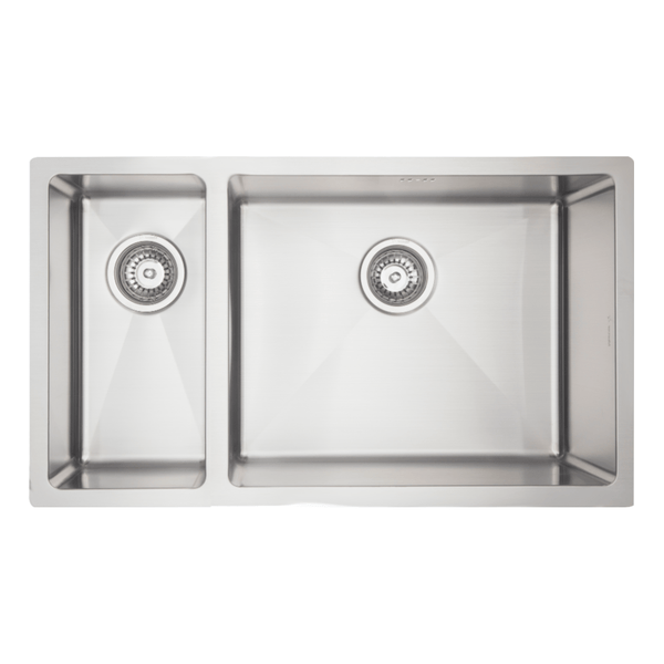 Mercer DV Worcester Double Sink | 200 + 500mm - The Kitchen Hub