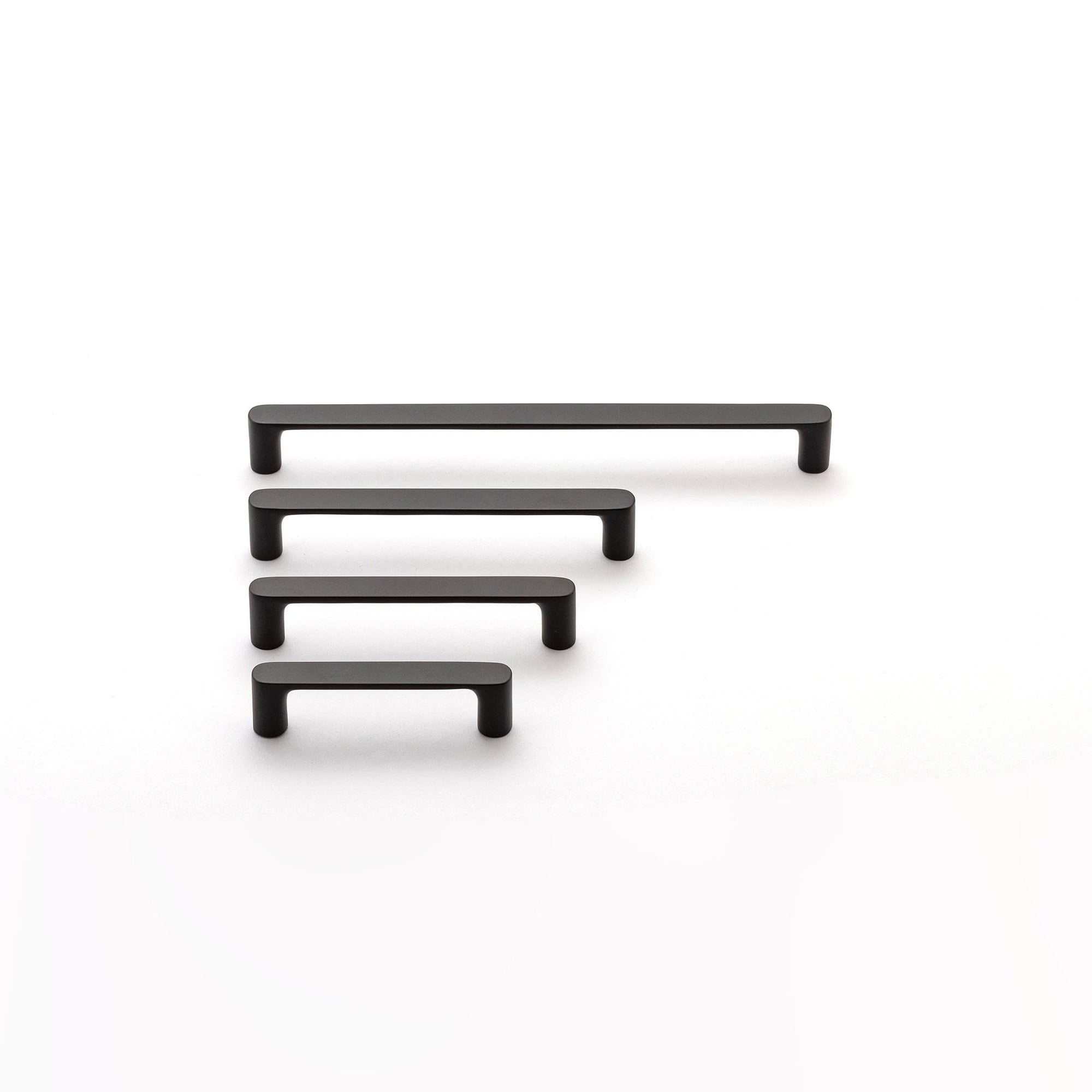 Iver Handles Iver Osaka Cabinet Pull with Backplate | Matt Black | 160mm