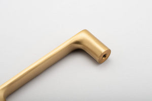 Iver Handles Iver Osaka Cabinet Pull |  Brushed Brass | 128mm