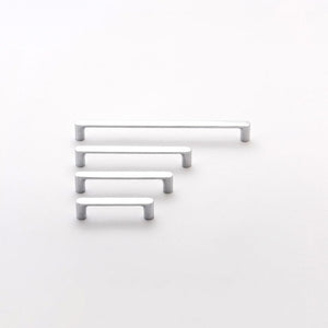 Iver Handles Iver Osaka Cabinet Pull with Backplate | Brushed Chrome | 160mm