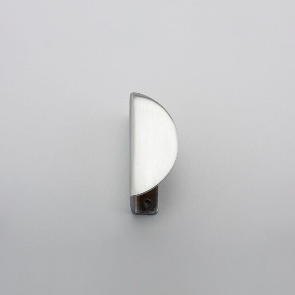 Iver Handles Iver Osaka Lip Drawer Pull | Brushed Chrome | 64mm