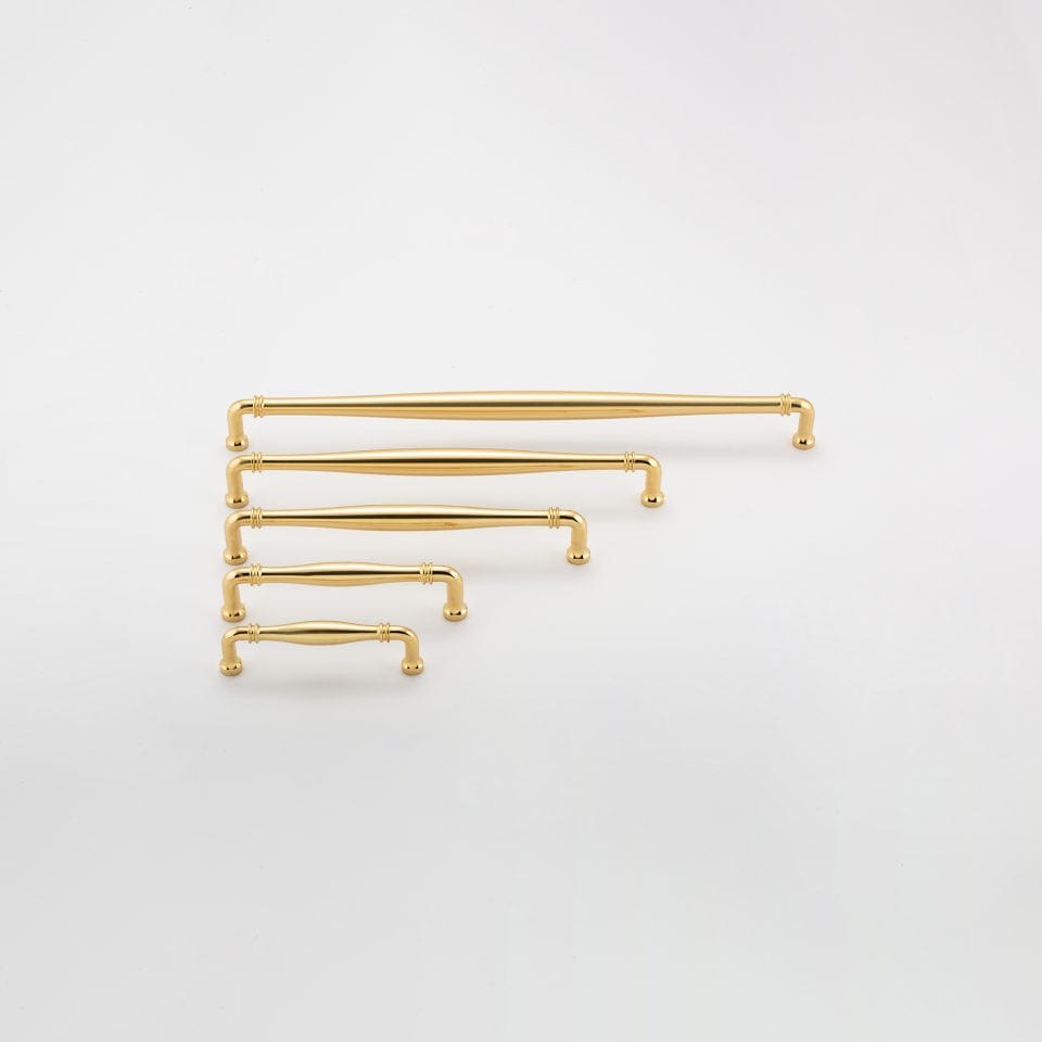 Iver Handles Iver Sarlat Cabinet Pull | Polished Brass | 128mm