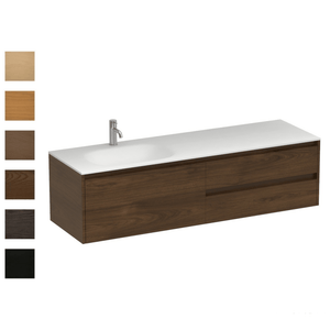 Progetto Vanity Stanza Spio 1500 3 Drawer Vanity Left Basin