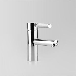 Astra Walker Basin Taps Astra Walker Knurled Icon + Lever Straight Basin Mixer